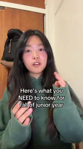 here's what you should know as a HS junior #collegeapp #collegeadmissions #collegeapplications #highschool #junioryear 