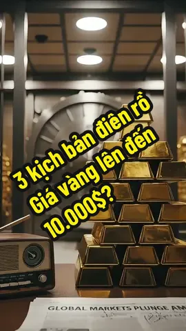3 kịch bản điên rồ..có thể sẽ đưa giá vàng chạm ngưỡng kỉ lục..10.000$#giavanghomnay #phanchitaichinh #tintucvang #dau_tu_thong_minh #tuduythinhvuong68 