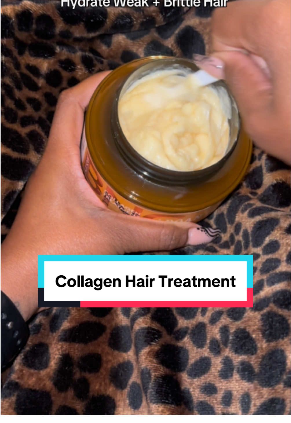 Revitalize your hair with this Argan Collagen Treatment. It leaves your hair softer, stronger, and silky from root to tip #healthyhair #damagedhair #hairtreatment #hairtok #tiktokfalldealsforyou 