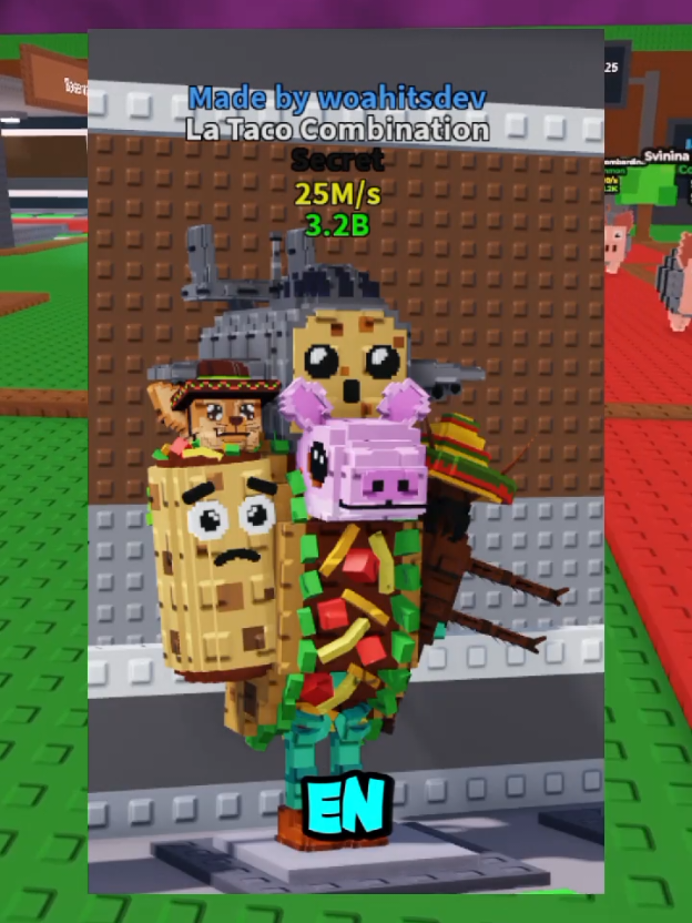 NUEVA LA TACO COMBINACIÓN en STEAL A BRAINROT!!! #stealabrainrot #robloxfyp 