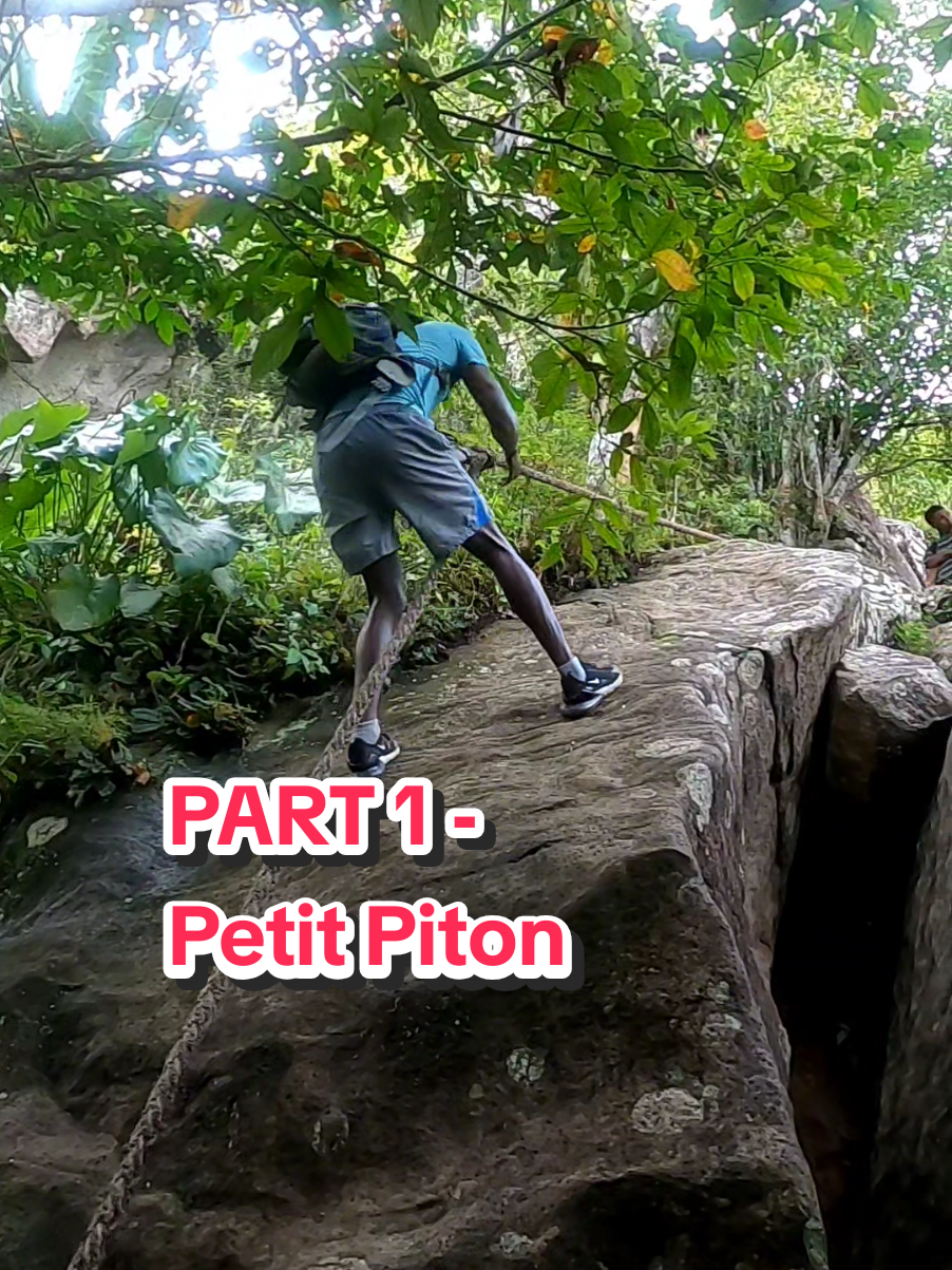 🏞 Chasing St.Lucia's giants..!! . The mission: conquer Petit Piton, Mt Gimie and Gros Piton -  all in one day . It’s not just a hike. It’s a test of endurance, teamwork, and heart. This is Part 1 — the journey begins. . 💪🏾 Follow and stay tuned for Part 2 — Mt Gimie awaits. #stlucia#explore758#mountainclimbing #epicadventure #adventureseries 
