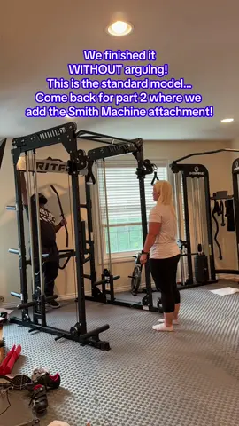 Can a married couple assemble the @RitFit M1 Pro 2.0 Squat Rack without arguing?! We’re about to find out! This took a couple hours to assemble and we made it through without arguing & minimal sass from me 🤣. So excited to add this to our home gym! Now let’s hope it lives up to my vision! #HomeGym #workoutmotivation #momlife #marriedcouple #criminaldefenselawyer 