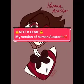 ⚠️NOT A LEAK I PROMISE!⚠️  Before season 2 drops, I wanted to draw my version and how I see human Alastor🦌❤️ ⚠️AGAIN THIS IS NOT A LEAK!⚠️ #fyp #hazbinhotel #hazbinhotelalastor 