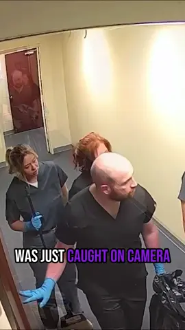 Invisible footprints appear while cleaning a retirement home 👻 - Watch the carpet. Footprints suddenly appear. No one there. They match the cat litter color—like invisible feet stepped in it. - The crew heard strange noises before this. The second floor is known to be haunted. - Former resident still walking the halls? - #paranormal #ghost #caughtoncamera #scary #retirementhome #haunted #fyp #real #unexplained #nursinghome