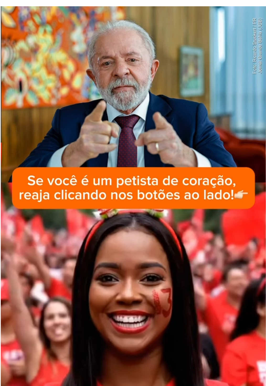 Você é um petista de coração? Aperte todos os botões aqui do lado! #lula #lula2022 #lula2026 #pt #fy 
