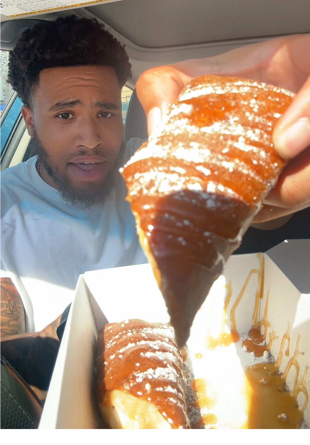 Trying deep fried cheesecake from Das Good Cafe located at 322 W Chelten will definitely be back for this.  #cheesecakes #deepfriedcheesecake #deepfriedcheesecakes #friedcheesecake #foodreviewer #creatorsearchinsights 