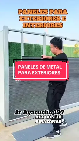 Paneles para exteriores y fachadas metal siding  📍UBÍCANOS EN : 🏡 JR . AYACUCHO 197 Huancayo Ref.Esq con Jr amazonas  #panelesparaexterior #panelmetal #materialesparaconstruccion  #panelsandwich #huancayo 