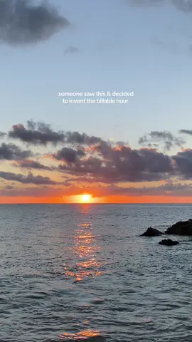 sunday scaries hit harder in cabo #cabo #oceanview #sunrise #billablehours #oceansunset 