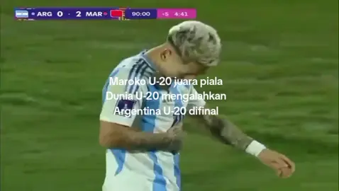 Selamat untuk Timnas U-20 Maroko🔥