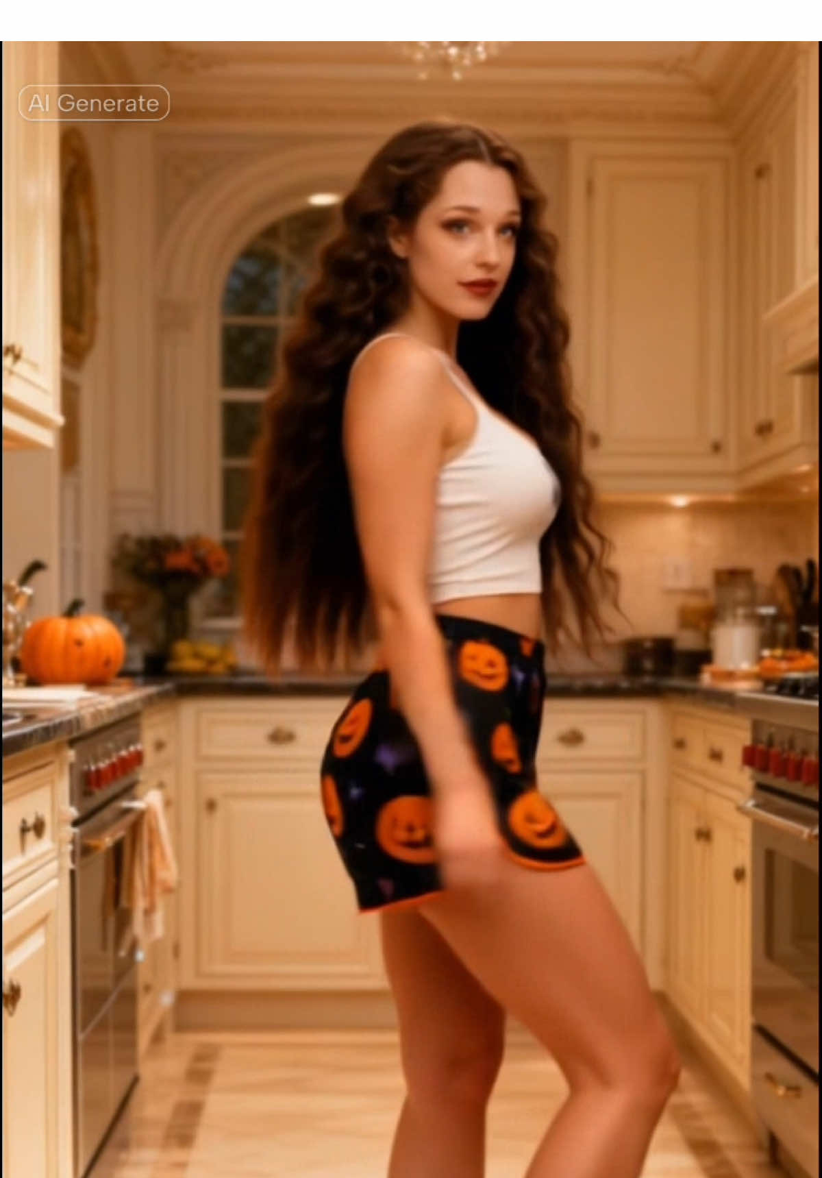 Try my Ai Halloween templates for more look at my playlist #CapCut #capcuttemplate #aihalloween #aipumpkin #halloween2025 