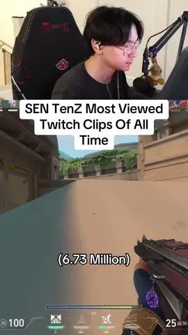 SEN TenZ Most Viewed Twitch Clips Of All Time #fyp #Valorant #val #valorantfunny #valorantedit   