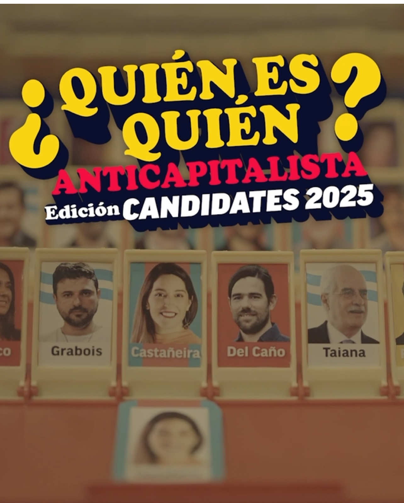 ¿Quién es quien? Con las chicas anticapitalistas 🔥 Este 26 de octubre, dale tu voto a una laburante como vos 💪🏽