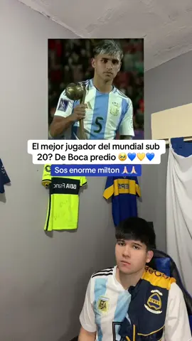 Grande milton 👏🏻👏🏻👏🏻 #futbolargentino🇦🇷 #bocajuniorsoficial💛💙 #cabj💙💛💙 #riverplate #bocajuniors 