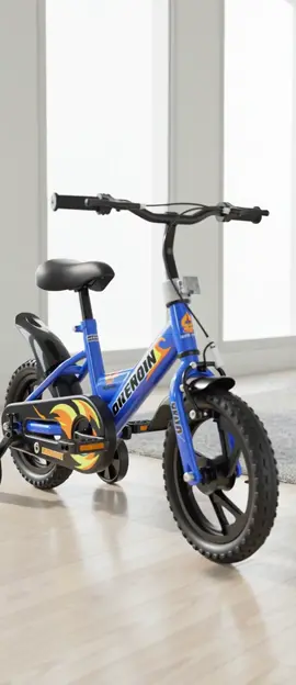 Basikal kanak-kanak 12 inci reka bentuk sporty kukuh keluli karbon tayar tebal anti-slip perlindungan rantai penuh dan tempat duduk span selesa sesuai untuk umur 2 hingga 6 tahun cepat beli sekarang sebelum stok habis #basikalbudak #basikalkanakkanak #basikal12inci #mainanbudak #basikallucu 