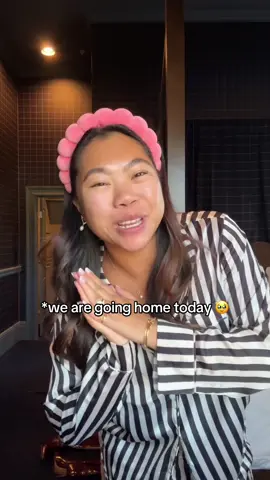 It’s happening! Time to go home 🥹