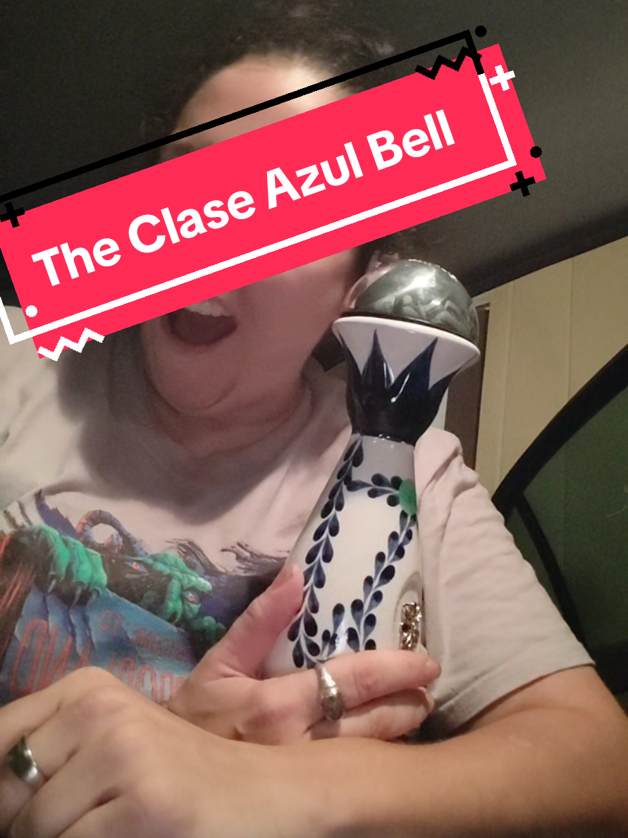 I know SO MANY LAWYERS that would love to have a little @Clase Azul México bell to ring for their afternoon drink. this has opened up SO MUCH FOR ME!!! I need more bottles! #claseazul #tequila #bell #cup 