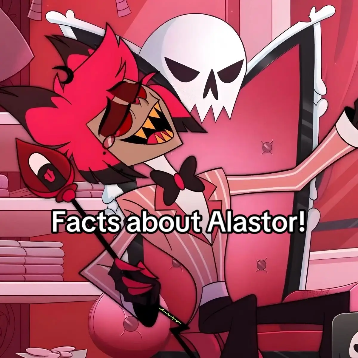 I just really wanted to do a video on fun facts about him so just bare w me… #hazbinhotel #alastorhazbinhotel #alastor #hazbinhoteledit #fy 
