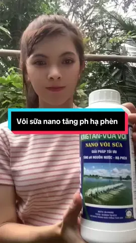 Voi nano tăng PH, hạ phèn cho ao nuôi #nuoitomcongnghecao #thuysan365 #nuoiech #nuoitom #xuhuongtiktok 