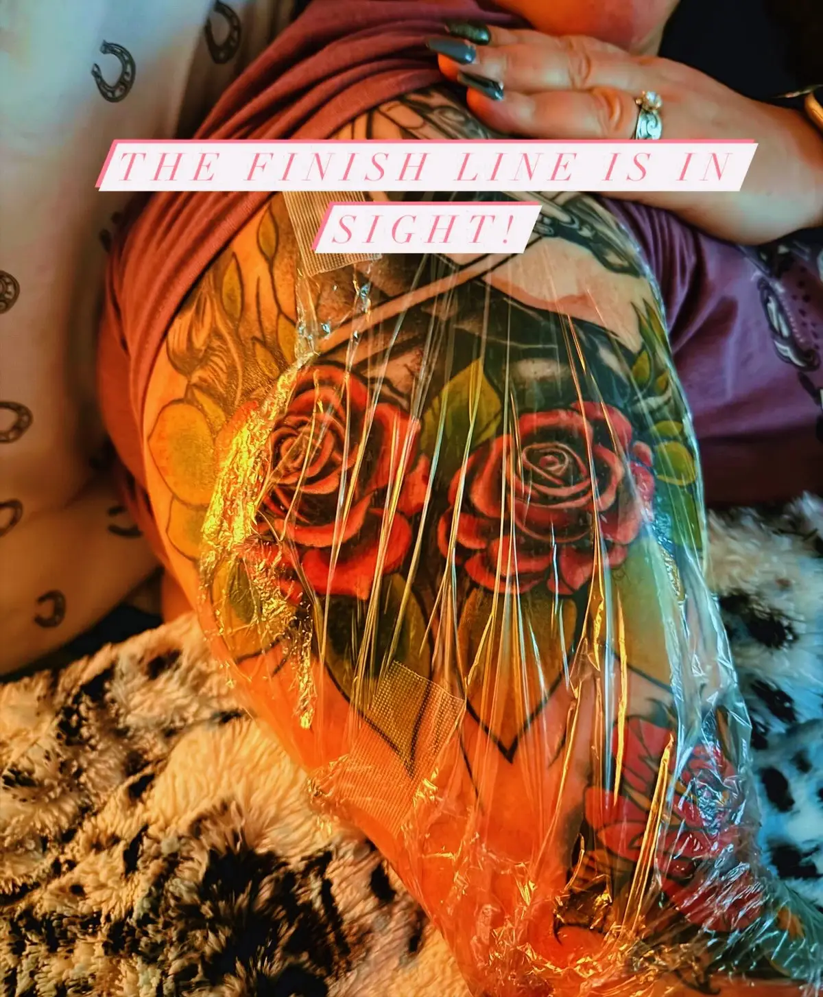Whiskeys piece is coming along nicely! #whiskeyblackandco #WesternStyle #fallfashion2025 #horsesontiktok #horses 