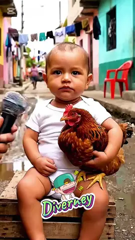 la gallina yina solo sabe huir jajaja #humorgracioso #elmundoencamara #inteligenciaartificial #lamoda #bebedivertido #iamemes #veo3 #reelsviralシ #ia #bebeconsumascota #yinacalderon #ypシ #viral 