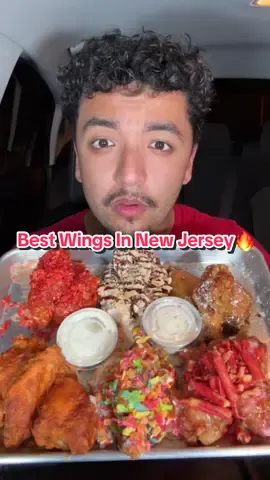 Craziest Wings I’ve Ever Seen🔥 #foodtiktok #foodreview #mukbangeatingshow #Foodie #wings Restaurant: Blue 42  Location: 158 Market St  Elmwood Park, NJ  07407@Blue42BarNJ 