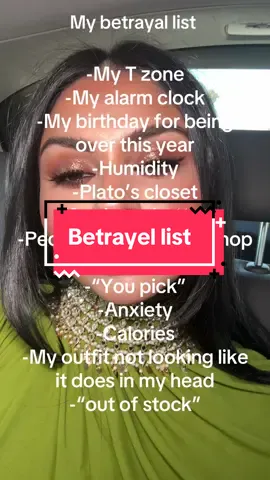 My betrayal list is long… #betrayal #trends #trendingvideo #trendingaudio #viralvideo 