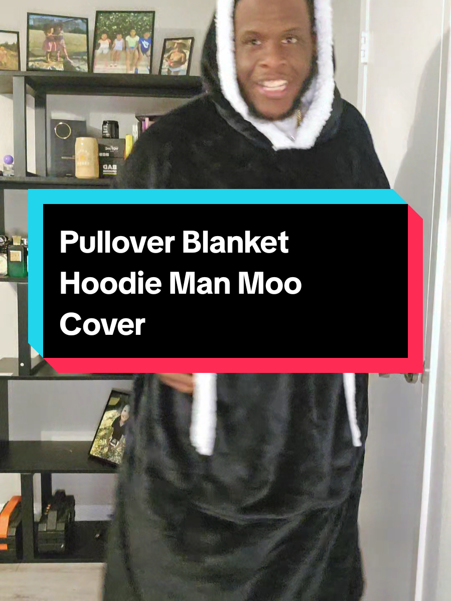 Pullover Blanket Hoodie Man Moo Cover #hoodie #blanket #cover #manmoo #falldealsforyou 