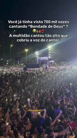 UM MOMENTO HISTÓRICO EM FORTALEZA!😭❤️‍🔥🙌🏼 No @buqcarecelebration, um mar de pessoas reunidas cantou “Bondade De Deus” junto com @isaiassaad ! @rayssabuq  @esdrasbuq #BuqCareCelebration #RayssaBuq 