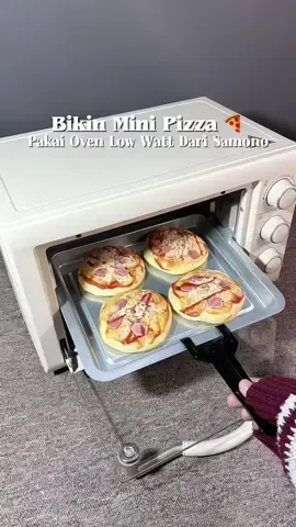 Bikin mini pizza pakai Oven listrik low watt dari @Samono Indonesia 😍✨ #oven #ovenlistrik #ovenlistriksamono #samono #fyp 