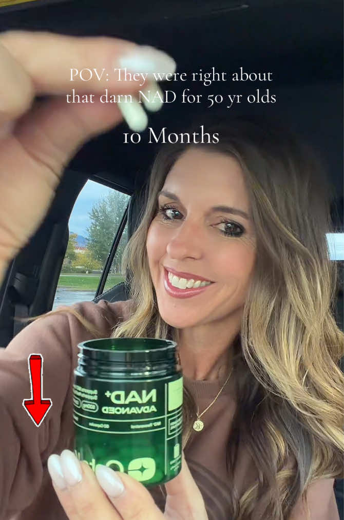 Dang..they were definitely right about NAD. 10 months and going strong..energy, skin, mood..all of it. *results may vary #tiktokshopblackfriday #tiktokshopcybermonday #fallfestival #nad #antiaging 