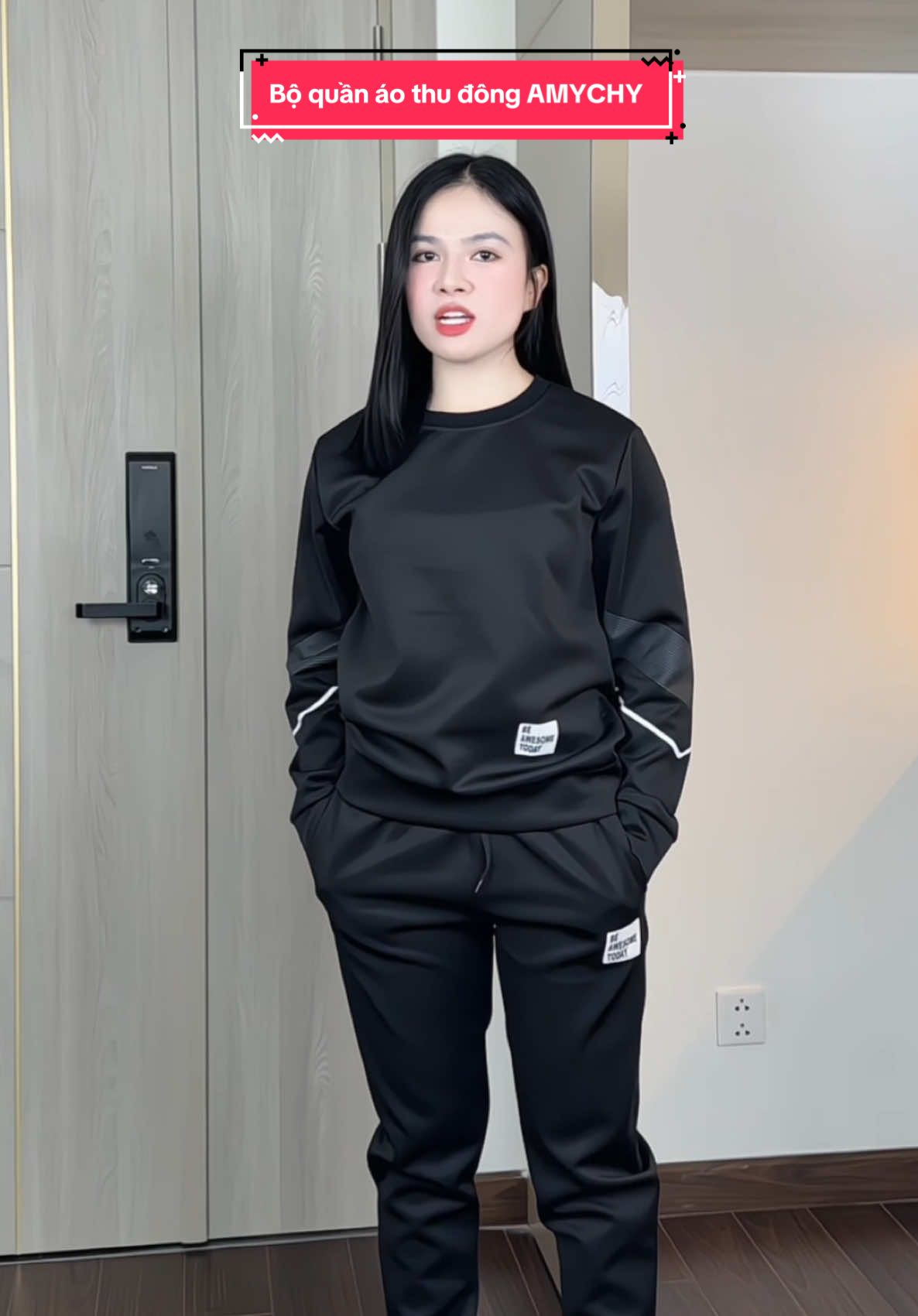 Bộ quần áo thu đông AMYCHY