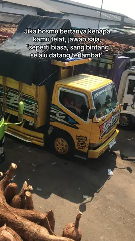 Sang bintang selalu datang belakangan✌️😂#fypシ゚viral🖤tiktok #cantermaniaindonesia #drivermuda #supirtrukindonesia #storytime @cebonk darat @DOEL @himas🪐 