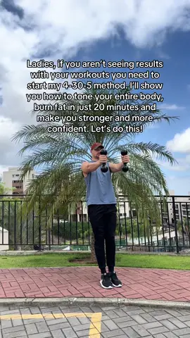 The 4-30-5 is the best. You just have to workout 4-5x a week, eat 30 grams of protein each meal, and walk 5k steps to tone up and feel more confident-link in the b!0-to get results you deserve!💪 #dumbbellworkout #toneup #homeworkoutsforbeginners #workoutplanwomen 