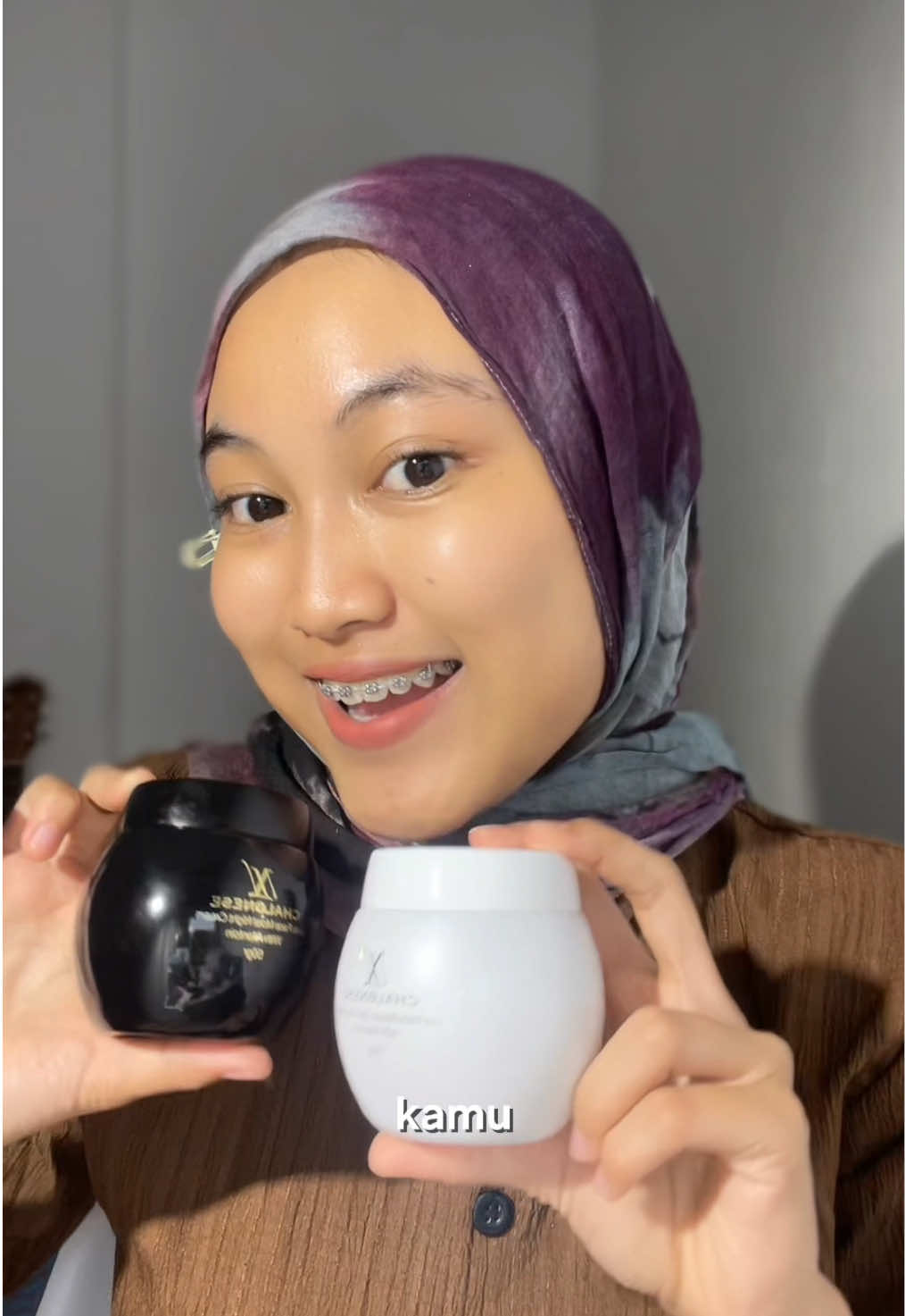 cobain yukkk guyss 🖤 #chalonese #creamsiang #creammalam #daycream #nightcream 