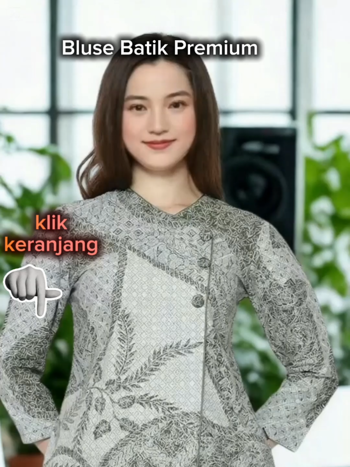 My Aksa Batik Wanita Blouse Shopie Simon Stella #batikwanita #batik #fyp 