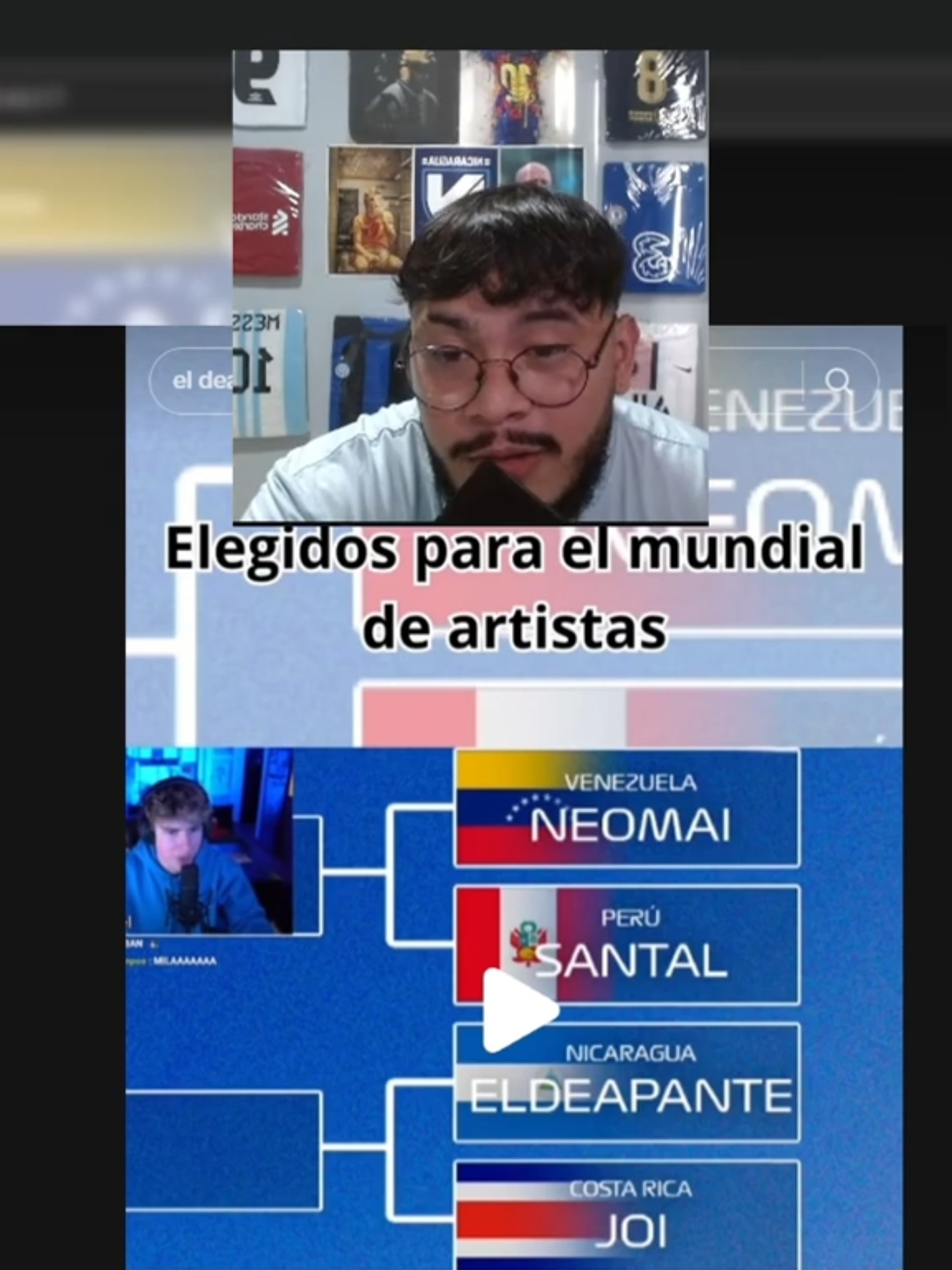 Todos apoyar a @eldeapante en el mundial de emergente de @rodezel