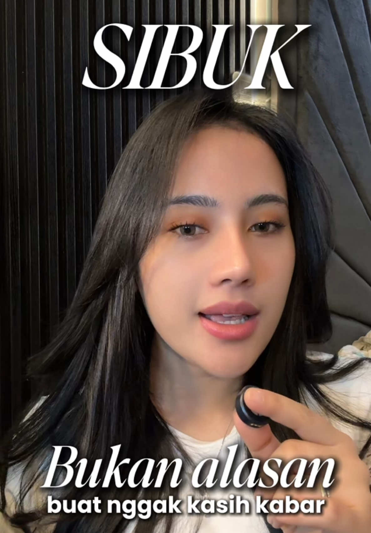 Kadang yang sibuk bukan waktunya, tapi hatinya yang udah berpaling. 💬 #mamiwd #mamamuda 