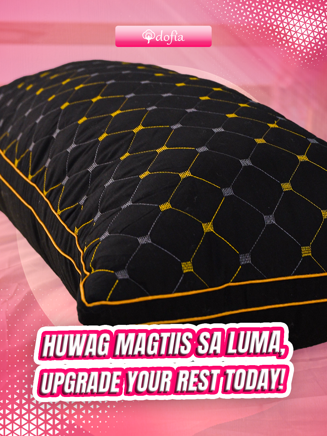 Still sleeping with that tired, flat pillow? 😩 Girl, it’s time for an upgrade! ⬆️ Switch to our Dofia Medium Sized Pillow — the softness you didn’t know you needed 😌💖 🛒 Check it out now in our Yellow Basket! #tiktok #foryoupage #viral #viraltiktok #dofiaph #trending #foryourpage #foryou #fypシ #fyp #tiktokviral #tiktokmademebuyit #tiktokbudol #dofia #dofiapillows #dofiabeddings