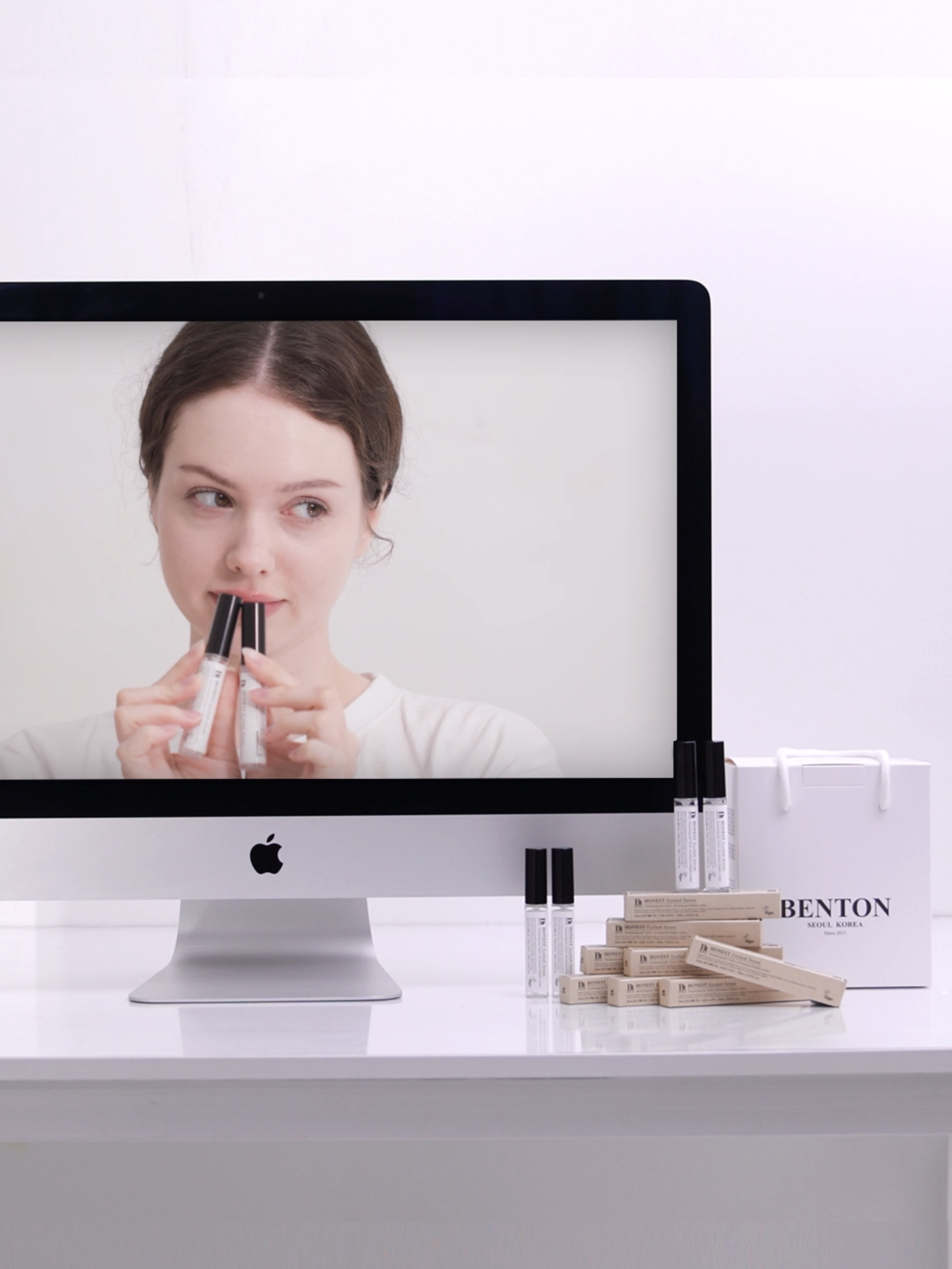 Not me checking my lashes in every mirror now 😭💅 #Benton #HonestEyelashSerum #LashGrowth #Lashes #LashCare #LashSerumResults