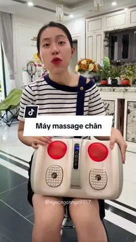 Máy massage chân thư giãn, dễ chịu #bumas #máymassagechânbumas #quàtặngbốmẹ #ngocngannga