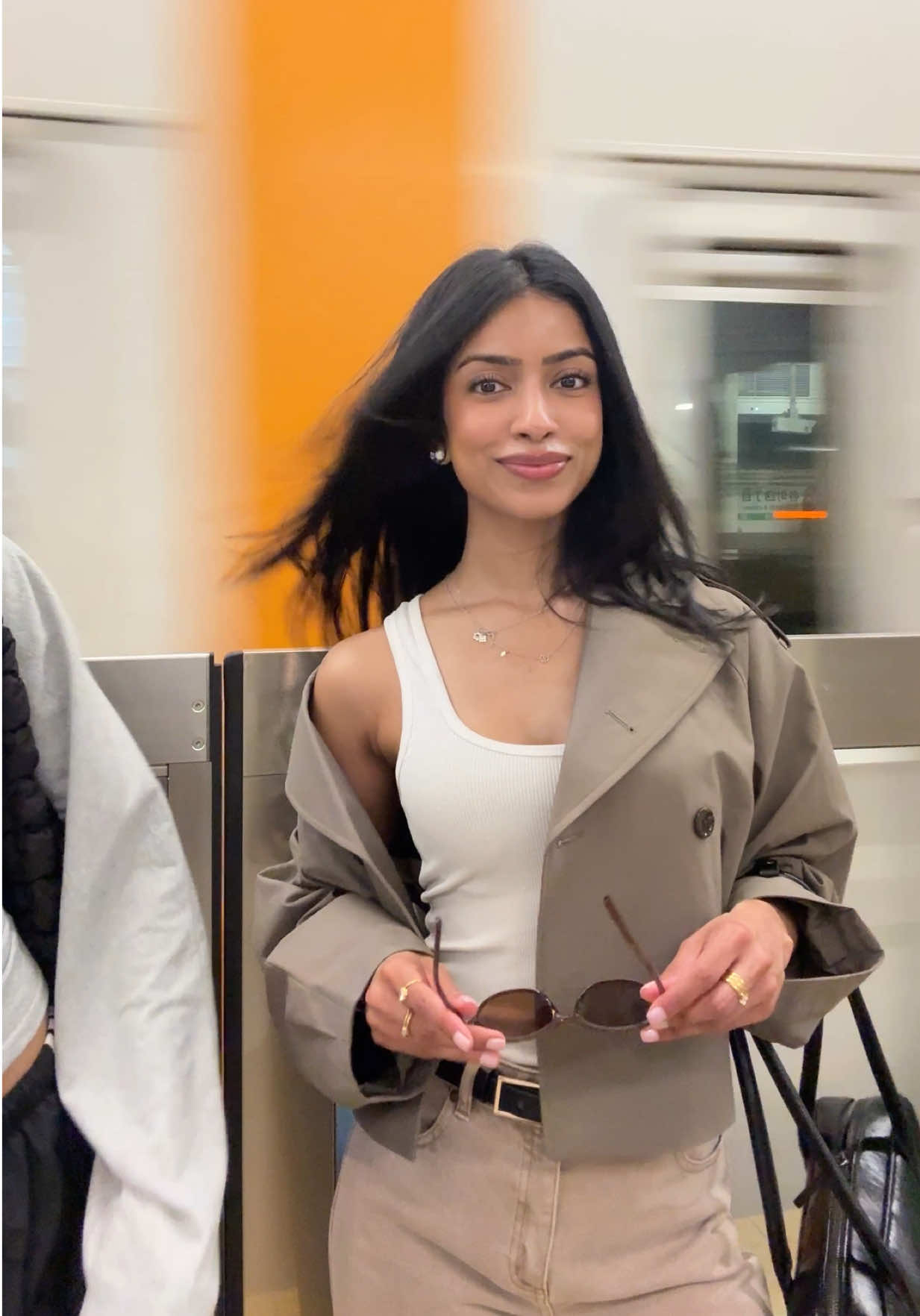 Obsessed with this trench 🤭  #OOTD #fypシ゚ #fitcheck #japan 