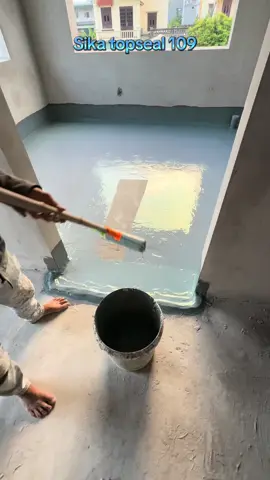 Chống thấm nhà vệ sinh,phòng giặt,…(khu vực trong nhà) Băng vật liệu gốc xi măng 2 tp sika topseal 109#chống_thấm #xâydựng #nhapho #caitaonha 