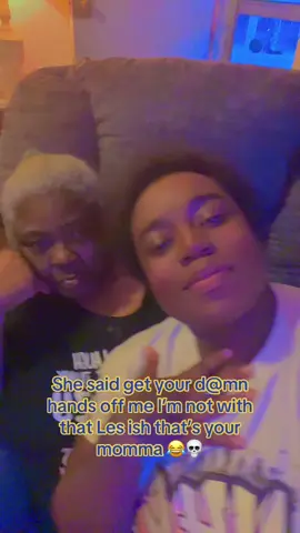 I stress my GMA outtttt you hear me 😂💀🤷🏾‍♀️ #og #gma #favoritegrandchild #leavemealone #favorite 