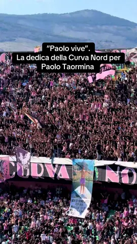 Il Palermo ricorda Paolo Taormina, giovane vittima di una violenza assurda, ucciso per aver provato a fermare una rissa. Un gesto di coraggio pagato con la vita, che racconta la sua grandezza umana più di qualsiasi parola. Oggi, più che mai, il pensiero di tutti noi va a lui e alla sua famiglia. 🩷🖤 #Palermo #PalermoFC #PaoloTaormina #StopViolenza #stadiorenzobarbera 