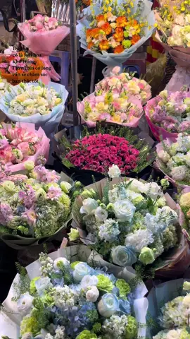 📍 Chợ Hoa Quảng Bá lúc 1h sáng...#chohoaquangba #hanoi #hoa #xh #xuhuongtiktok 