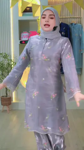 Kurung modern organza sulam 💫 #bajukurung #kurungmoden #kurungorganza #anorie #fyp 