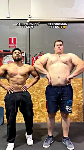 ☠️Calistenia vs El Hombre más Fuerte de España🇪🇸 🏆 @GianlucaStrongman  #Gym #Fitness #calisthenics #strongman