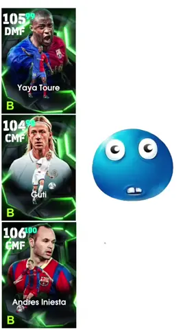 Today pack(spanish league midfielders💎) yaya toure,a.iniesta,gutti🔥💯  #efootball2026update #tiktokviral #viewsproblem #fyppppppppppppppppppppppp #ADNAAN🐐 