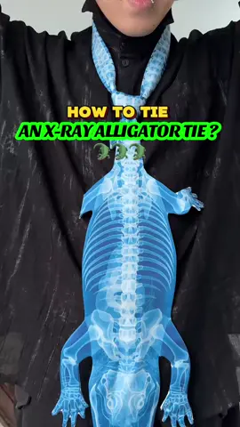 ROCK YOUR BODY with this alligator tie 🐊🐊🐊 #animaltie #animallover #alligatortie #fishtie #trending 