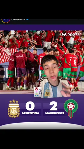 ARGENTINA SUBCAMPEÓN #seleccionargentina #marruecos #sub20 #futbolargentino #futbol⚽️ 